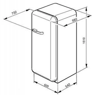 Lodówka Smeg FAB28RV1 - Lodówki - miniaturka - grafika 4