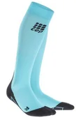 Skarpetki sportowe męskie - CEP Skarpety kompresyjne pastelowe damskie błękitne - miniaturka - grafika 1