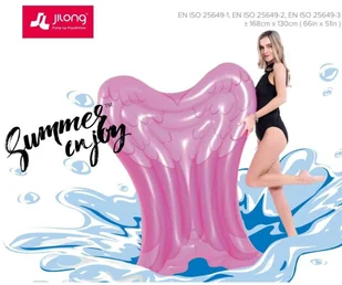 Jilong Materac do pływania 168 x 13 cm - Akcesoria do basenów - miniaturka - grafika 4