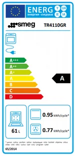 Kuchenka gazowo-elektryczna Smeg TR4110GR - Kuchenki gazowo-elektryczne - miniaturka - grafika 6
