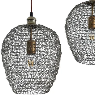 Lindby Benja lampa wisząca, 3-punktowa, mosiądz - Lampy sufitowe - miniaturka - grafika 5