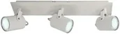 Lampy sufitowe - Kobi Reflektor spot kinkiet lampa ruchoma biała 3xGU10 ARLES 3624 3624 - miniaturka - grafika 1