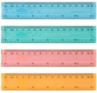 DELI  Linijka 15cm 6205 elastyczna - Artykuły biurowe - miniaturka - grafika 2