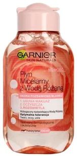 Garnier SKIN NATURALS PŁYN MICELARNY Z WODĄ RÓŻANĄ 100ML - Płyny micelarne - miniaturka - grafika 2
