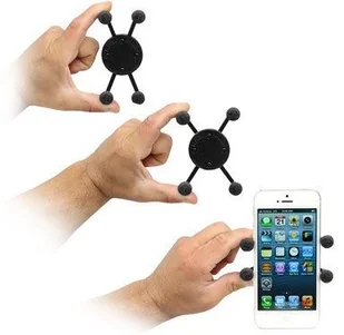 RAM Mount Uniwersalny uchwyt X-Grip IV do Apple iPhone 7 Plus & 8 Plus montowany do ramy kierownicy RAM-B-149Z-UN10Uip78p - Uchwyty samochodowe do telefonów - miniaturka - grafika 7