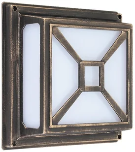 Rabalux Oprawa dogruntowa zewnętrzny DARIUS 8189 / 8190 czarny / antyczne złoto - Lampy ogrodowe - miniaturka - grafika 2