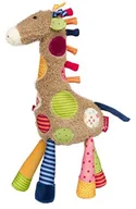 Maskotki i pluszaki - Sigikid 42837 żyrafa, patchworkowa maskotka przytulanka 42837 - miniaturka - grafika 1