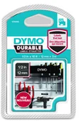 Taśmy do drukarek barwiące - Dymo Oryginał taśma do drukarek etykiet D1 Durable | 12mm x 3m | biały/czarny 1978365 - miniaturka - grafika 1