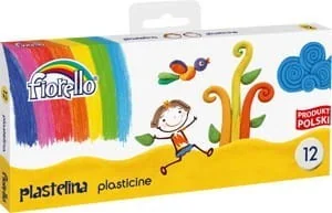Fiorello Plastelina 12 kolorów - Masy plastyczne - miniaturka - grafika 2