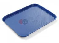 Tace i patery - Hendi Nowość Taca bufetowa z polipropylenu mała niebieska 265x345 878729 878729 - miniaturka - grafika 1