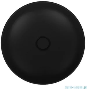 Massi Umywalka nablatowa MOLIS BLACK 38x38x13,6 cm MSU-0013-MB - Umywalki - miniaturka - grafika 5