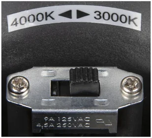 Spotline SLV OVALISK WL Sensor zewnętrzna oprawa ścienna LED kolor antracytowy przełącznik CCT 3000/4000 K 1004679 - Lampy ogrodowe - miniaturka - grafika 4