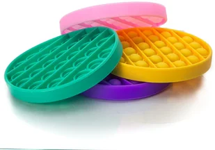 PUSH BUBBLE POP IT Zabawka Sensoryczna AntyStres antystresowa 1004880 - Zabawki zręcznościowe - miniaturka - grafika 4