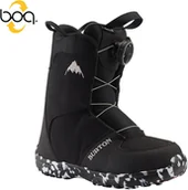 Buty snowboardowe - Burton Buty Grom Boa black 9009521515568 - miniaturka - grafika 1