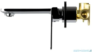 CORSAN Trino Bateria podtynkowa umywalkowa chrom CMB7115CH | - Baterie podtynkowe - miniaturka - grafika 3