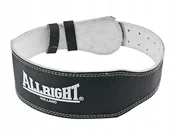 Pasy kulturystyczne - Allright Skórzany Pas Kulturystyczny Na Siłownię M - miniaturka - grafika 1