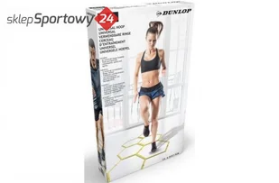 Dunlop DRABINKA KOORDYNACYJNA Z OBRĘCZY - Piłka nożna - miniaturka - grafika 3