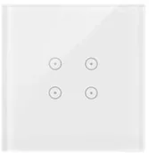 Wyłączniki światła i elektryczne - Simon Panel dotykowy Simon 54 Touch DSTR14/70 1 moduł 4 pola dotykowe biała perła DSTR14/70 - miniaturka - grafika 1