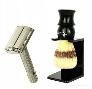 Tradycyjne Golenie pędzel + maszynka Zestaw - Pędzle do golenia - miniaturka - grafika 12