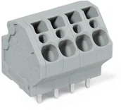 Kostki, złączki, wtyczki - Wago Zacisk sprężynowy 4.00 mm Ilość PIN 4 745-3104 Kolor szary 144 szt 745-3104 - miniaturka - grafika 1