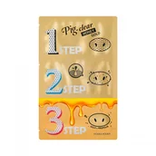 Maseczki do twarzy - Holika Pig-Nose Clear Black Head 3szt. - miniaturka - grafika 1