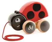 Zabawki interaktywne dla dzieci - HaPe Biedronka do ciągnięcia - miniaturka - grafika 1