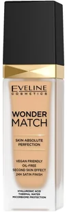 Eveline Podkład Wonder Match 20 Medium Beige - Podkłady do twarzy - miniaturka - grafika 3