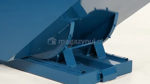 Kontener samowyładowczy, wywrotny, wym. 1235 x 840 x 750 mm (pojemność 320 l) - Wyposażenie gospodarstwa rolnego - miniaturka - grafika 3