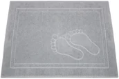 Ręczniki - Greno Dywanik łazienkowy Feet Jasny Popielaty - miniaturka - grafika 1