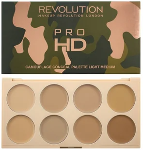 Revolution Ultra Pro HD Camouflage Light Medium MAKE UP - Bronzery i konturowanie twarzy - miniaturka - grafika 2