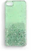 Etui i futerały do telefonów - Wozinsky Star Glitter błyszczące etui pokrowiec z brokatem Xiaomi Redmi K40 Pro+ / K40 Pro / K40 / Poco F3 zielony - miniaturka - grafika 1