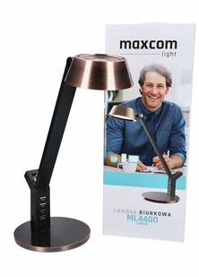 Maxcom Maxcom Lampa biurkowa LED ML 4400 Lumen MAXCOMML4400WHITE - Lampy stojące - miniaturka - grafika 7