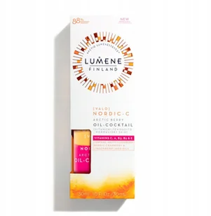 Lumene VALO - ARCTIC BERRY OIL COCKTAIL - Multiwitaminowy koktajl wzmacniający z arktyczną maliną moroszką - 30 ml LUMKZM3ML - Kremy do twarzy - miniaturka - grafika 3