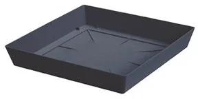 Prosperplast Podstawka Lofly Low antracyt 16,5 cm - Pozostałe akcesoria do uprawy roślin - miniaturka - grafika 2
