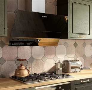 Globalo Mirida 90.3 Black - Okapy kuchenne Globalo Mirida 90.3 Black - Okapy kuchenne - miniaturka - grafika 6