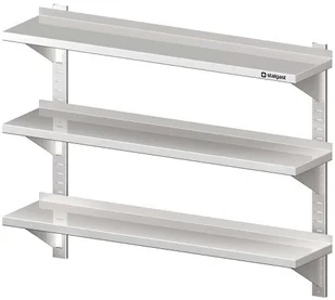 Stalgast Półka wisząca przestawna potrójna 600x400x930 mm 981794060 - Meble gastronomiczne Stalgast Półka wisząca przestawna potrójna 600x400x930 mm 981794060 - Meble gastronomiczne - miniaturka - grafika 1