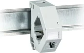 Wtyczki i adaptery - Keystone EFB EFB Uchwyt adapter na szynę DIN na moduł 1 port ET-25186.V2 - miniaturka - grafika 1