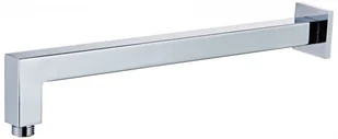 Laveo Kvadrato ramię deszczownicy 34,7 cm ścienne chrom NWQ055K - Akcesoria do armatury i ceramiki - miniaturka - grafika 3