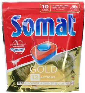 Henkel Somat Gold Tabletki do mycia naczyń w zmywarkach 192 g 10 x 19,2 g) - Środki do zmywarek - miniaturka - grafika 2