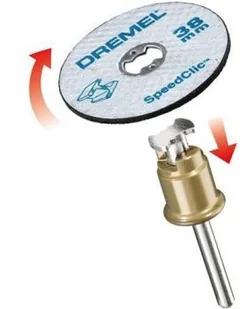 Dremel Zestaw SC406 SpeedClic 2xSC456+trzpieńSC402 - Tarcze do pił - miniaturka - grafika 4