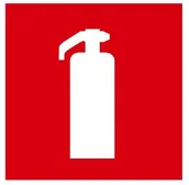 Akcesoria do bram - Znak informacyjny GAŚNICA - miniaturka - grafika 1