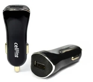 Cellline Cellline Ładowarka samochodowa 1xUSB 1A czarna CEL000006 - Ładowarki samochodowe - miniaturka - grafika 2