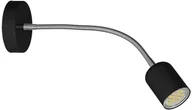 Lampy ścienne - Decoland Kinkiet MAXI 1xGU10/40W/230V czarny - miniaturka - grafika 1