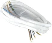 Inne - Unitec Piekarnik przewód przyłączeniowy H05VV-F 5g2.5  44609 MM, 2 m, biały - miniaturka - grafika 1