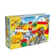 Klocki - Banbao 9663 Young Ones Budowa mostu - miniaturka - grafika 1