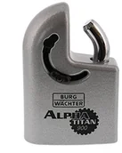 Kłódki - Burg Wächter Burg-Wächter Vorhangschloss korpus bez cylindra, nierdzewna, grubość 14 MM na deskę do prasowania, 2 klucze, Titan 900 85 V, 1 sztuki - miniaturka - grafika 1