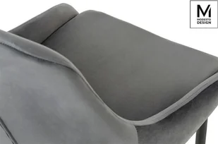 Modesto Krzesło Clover Velvet Czarny - Krzesła - miniaturka - grafika 18