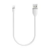Kable USB - SATECHI SATECHI Flexible Lightning Cable White 10" (25 cm) ST-FCL10W - miniaturka - grafika 1