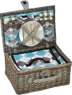 Cilio Kosz piknikowy Stresa Deluxe oliwkowy CI-155716 - Pudła i pojemniki do przechowywania - miniaturka - grafika 3