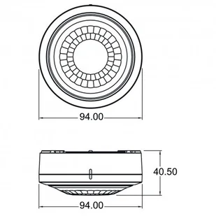 THEBEN Czujnik obecności LUXA natynkowy 1759 TH-1030062 - Czujniki czadu, dymu, gazu - miniaturka - grafika 2